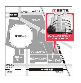 法人カウンター地図